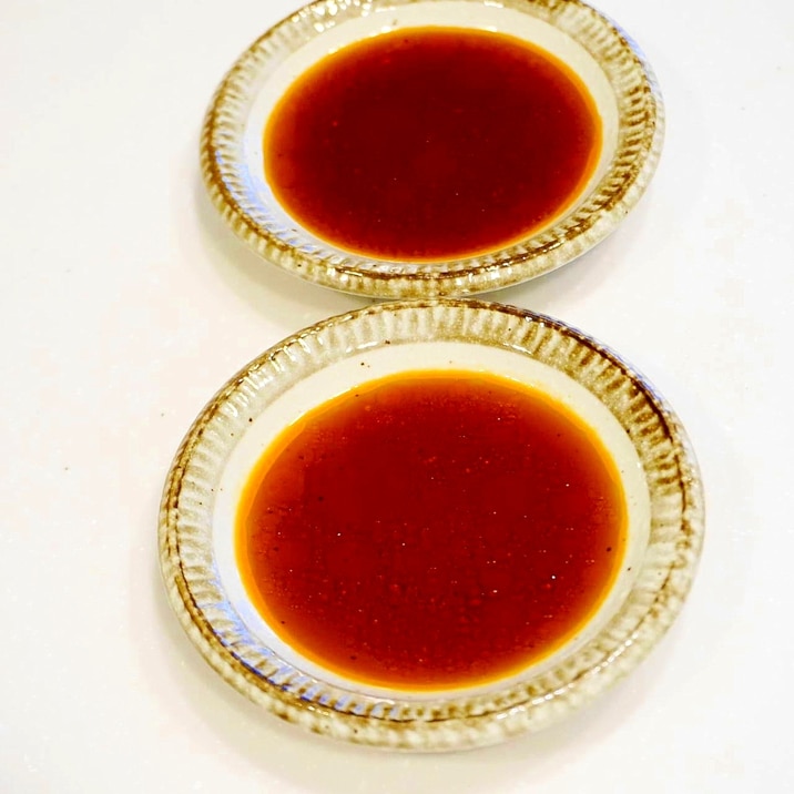 黄金比率~美味しさ増し増し!餃子のタレ